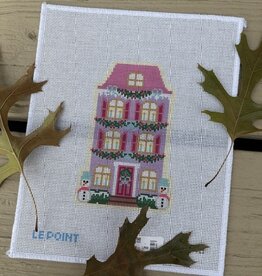 Le Point - LP96 Christmas Village. Purple Row House (18M)