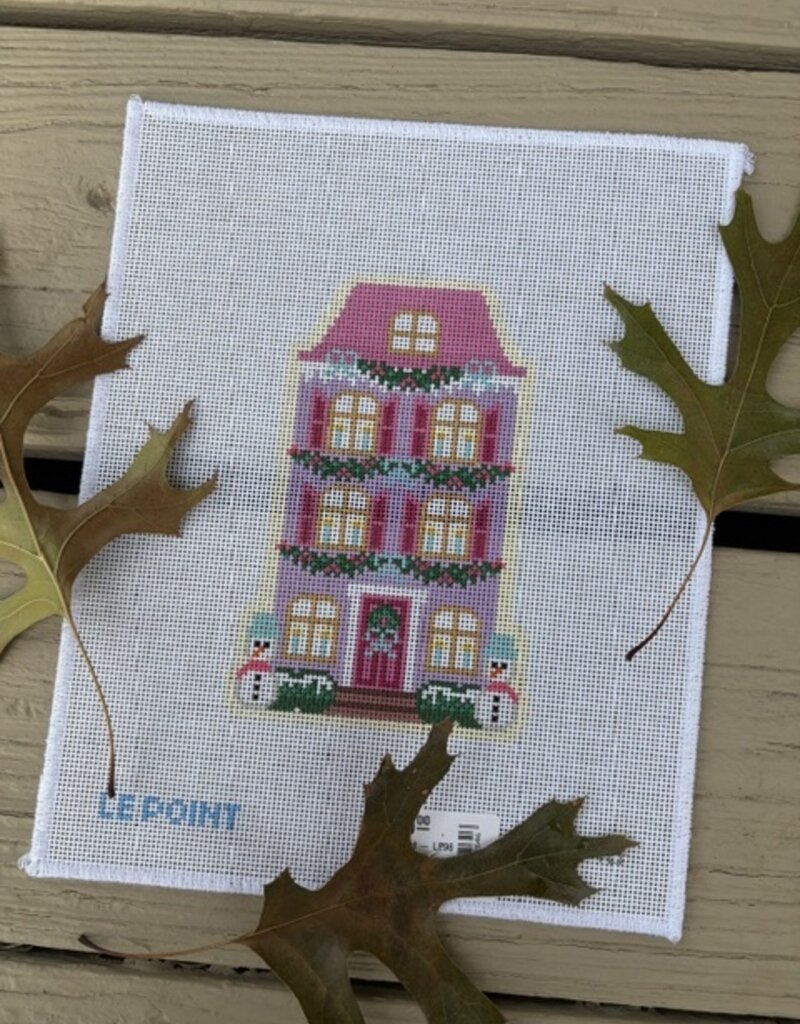 Le Point - LP96 Christmas Village. Purple Row House (18M)