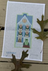 Le Point - LP44 Christmas Village. Blue Row House (18M)