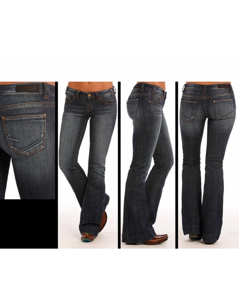 rock and roll cowgirl trouser jeans