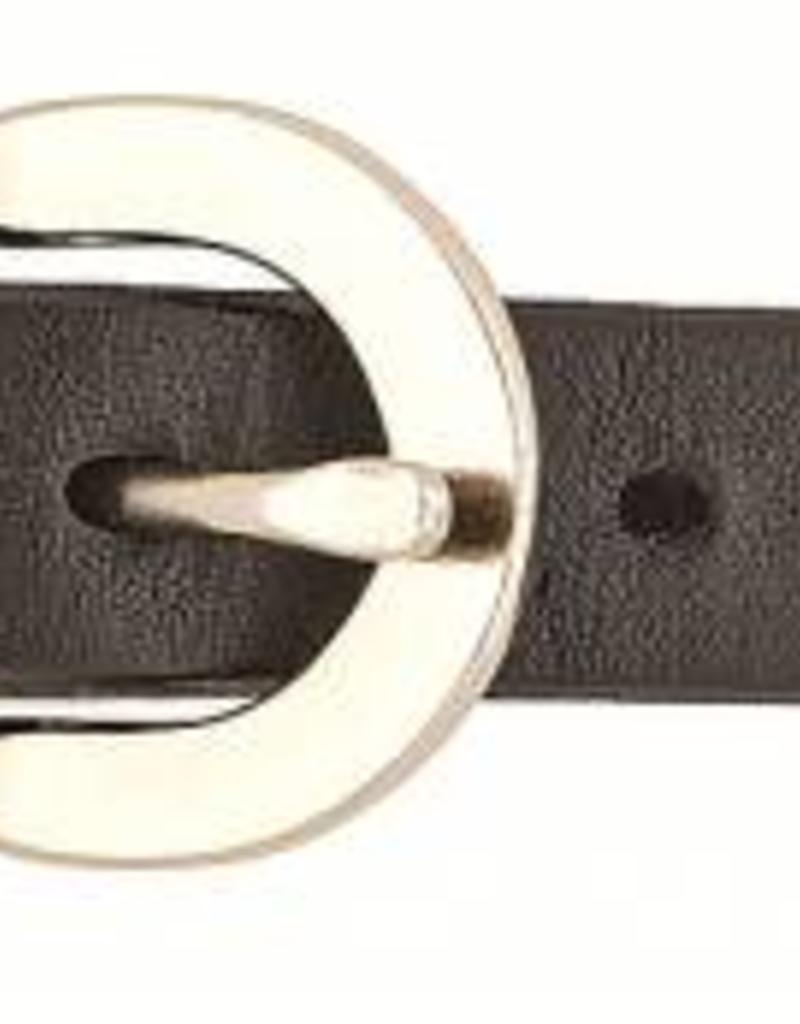 Weaver Leather Curb Strap Bridle Leather Straight Black