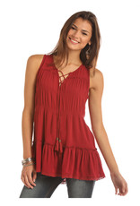 Rock and Roll Cowgirl RRCG Tank Red