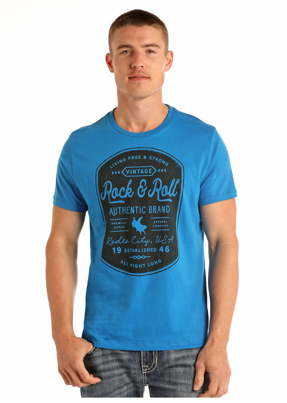 Rock and Roll Cowboy Men’s SS Tee