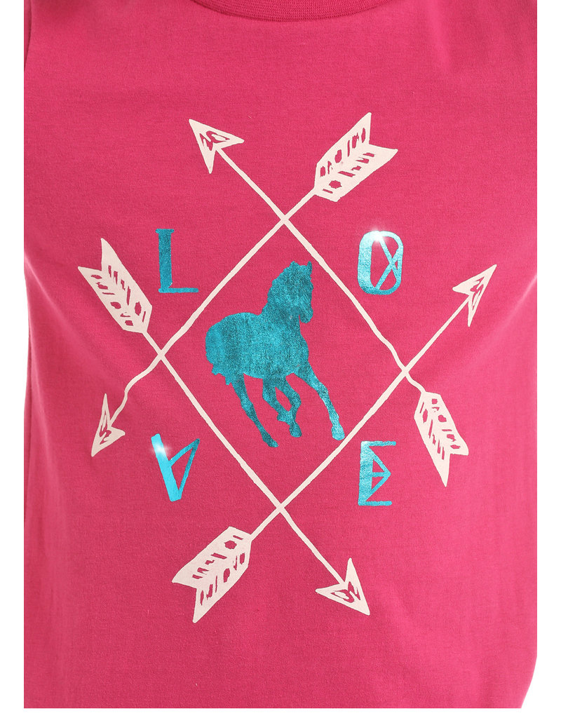 Rock and Roll Cowgirl Junior's SS Arrows Tee