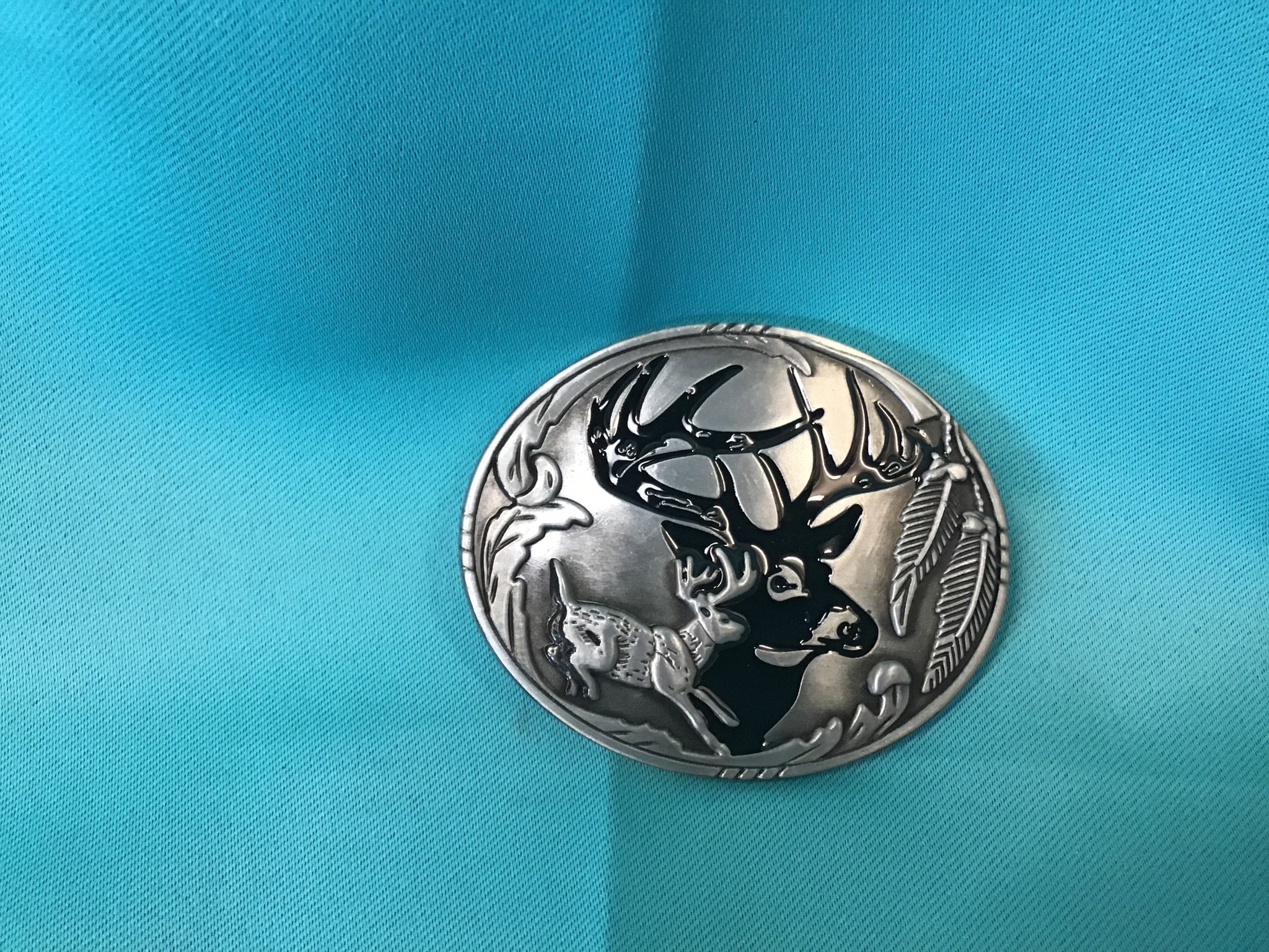 hunting belt buckle