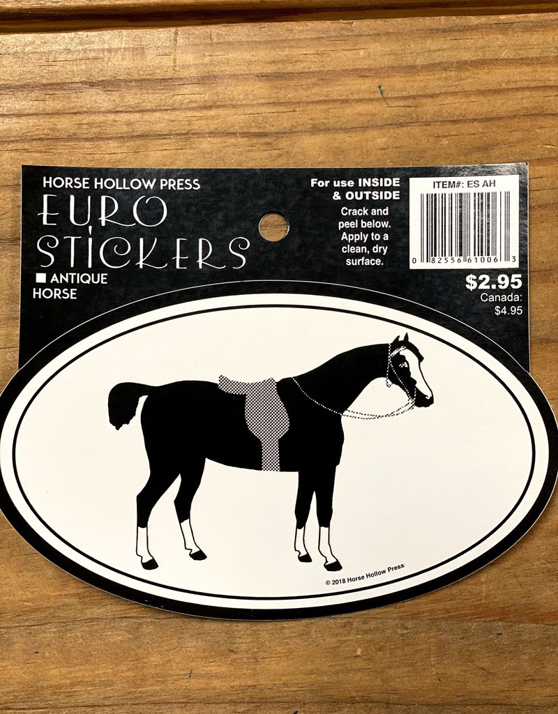 Horse Hollow Press Antique Horse Sticker