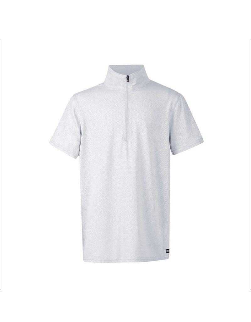 Kerrits Kids Ice Fil Lite Short Sleeve Shirt Solid White L