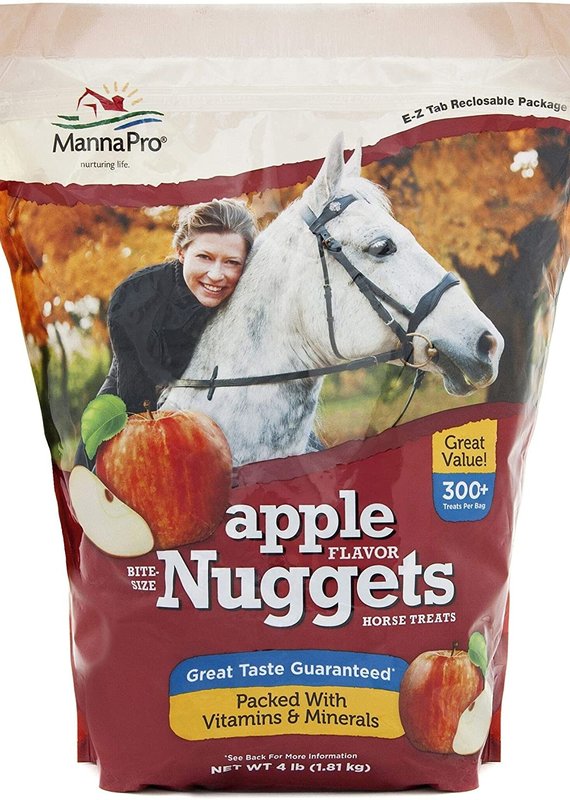 Manna Pro Bite-Size Nuggets and Wafers Apple 4lbs
