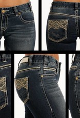 Rock and Roll Cowgirl Rock and Roll Cowgirl Low Rise Boot Cut DK Vintage