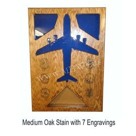 Morgan House Shadow Box in the shape of a C-5