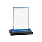 5" x 8" Blue Beveled Impress Acrylic..Maxium Personalization Area:.. 3"(L) x 7"(H)