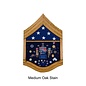 Morgan House MSB-E9AF Air Force CMSgt Shadow Box