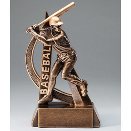 Resin Ultra Action Baseball Trophy 8" (DISC)