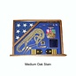 Morgan House MSB-01 Shadow Box with flag in corner