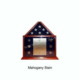 Morgan House Small Flag Case and Shadow Box