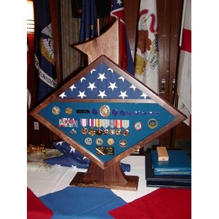 Morgan House First Sergeant Shadow Box