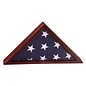 Rosewood Piano Finish Flag Case 3'x 5' Flag - Elm Wood