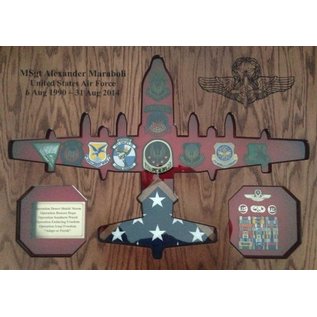 Morgan House C-130 Shadow Box