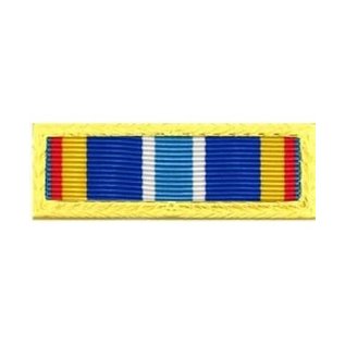 Air and Space  Expeditionary Service Ribbon gold border