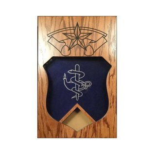 Morgan House Medical Badge Shadow Box