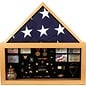 Morgan House 5'x9' Flag Case with Memorabilia Box