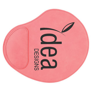 9" x 10 1/4" Laserable Leatherette Mouse Pad