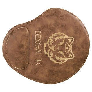 9" x 10 1/4" Laserable Leatherette Mouse Pad