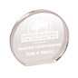 5X4.5 CLEAR ROUND ACRYLIC