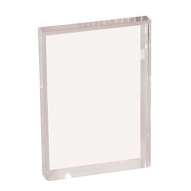 5  x 7  Clear Rectangle Acrylic Bevel on Front and Back