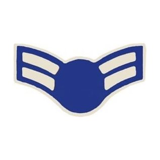 Air Force E3 Chevron Pin (no star)