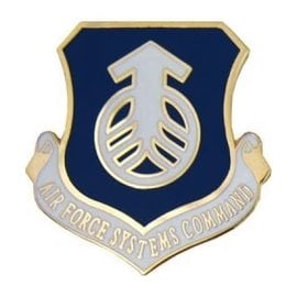 Air Force Systems Command (AFSC) Pin - 15729 (1 1/8 inch)