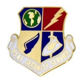 United States Air Force Security Service (USAFSS) Pin - 14210 (1 1/8 inch)