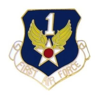 1st Air Force Pin (1 inch)