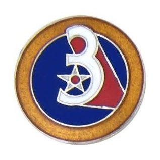 3rd Air Force Pin  (3/4 inch)