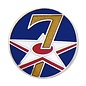 7th Air Force Pin (3/4 inch)