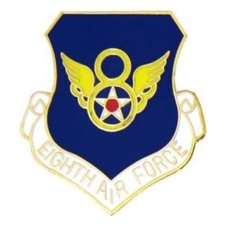 8th Air Force Pin (1 inch)