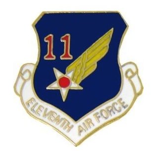 11th Air Force Pin (1 inch)