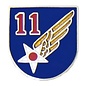 11th Air Force Pin (3/4 inch)