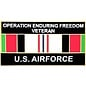 Operation Enduring Freedom Veteran United States Air Force with Ribbon Pin - 14552 (1 1/4 inch)