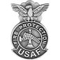 United States Air Force Fire Protection Badge Pin - 14511 (1 inch)