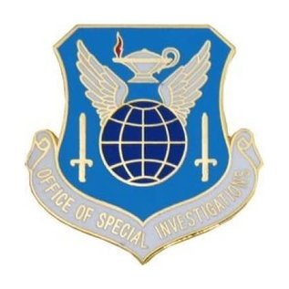 Office of Special Investigations (AFOSI) Pin - 14588 (1 1/8 inch)