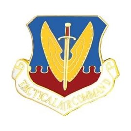 Tactical Air Command (TAC) Pin - (1 1/8 inch)