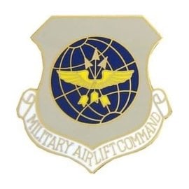 Military Airlift Command (MAC) Pin - (1 1/8 inch)