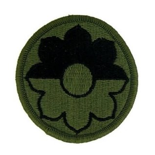 9th Infantry Division Patch - Subdued