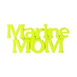 Marine Mom Script Pin - 14614 (1 1/8 inch)