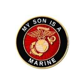 My Son Is A Marine Insignia Pin - 15351 (1 inch)