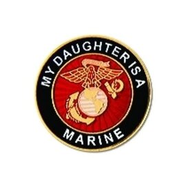My Daughter Is A Marine Insignia Pin - 15352 (1 inch)