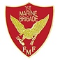 1st Brigade Fleet Marine Force Pin - 15806 (1 inch)