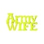 Army Wife Script Pin - 14611 (1 inch)