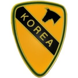 1st Cavalry Korea Pin - 15281 (1 inch)
